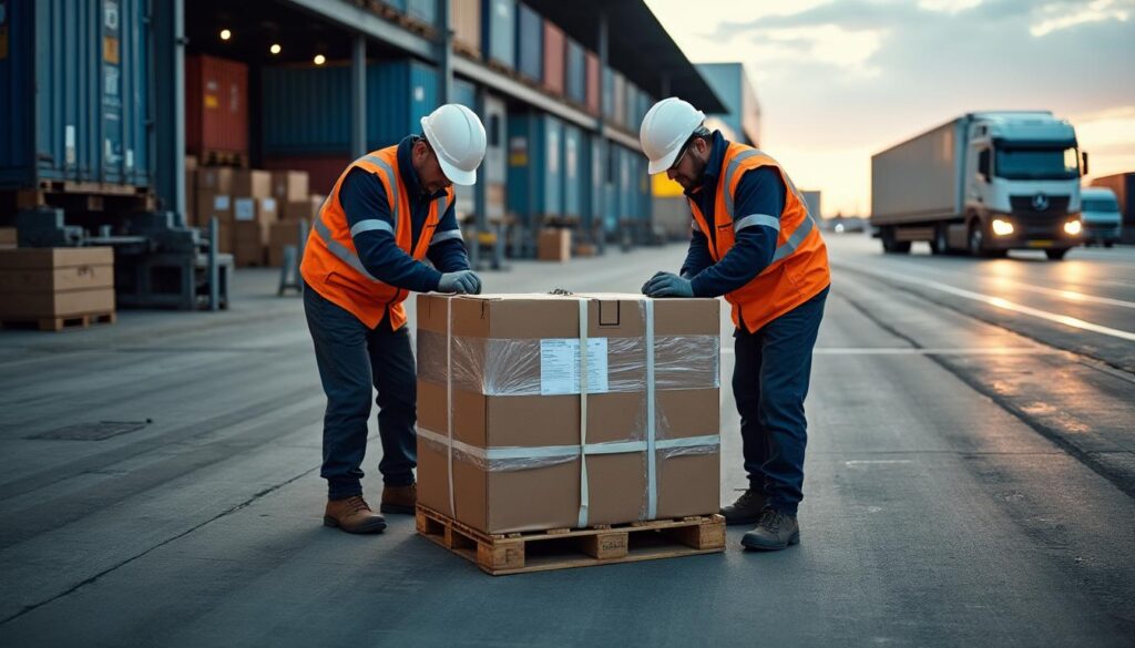 Assurer la sécurité de l’emballage lors du transport routier