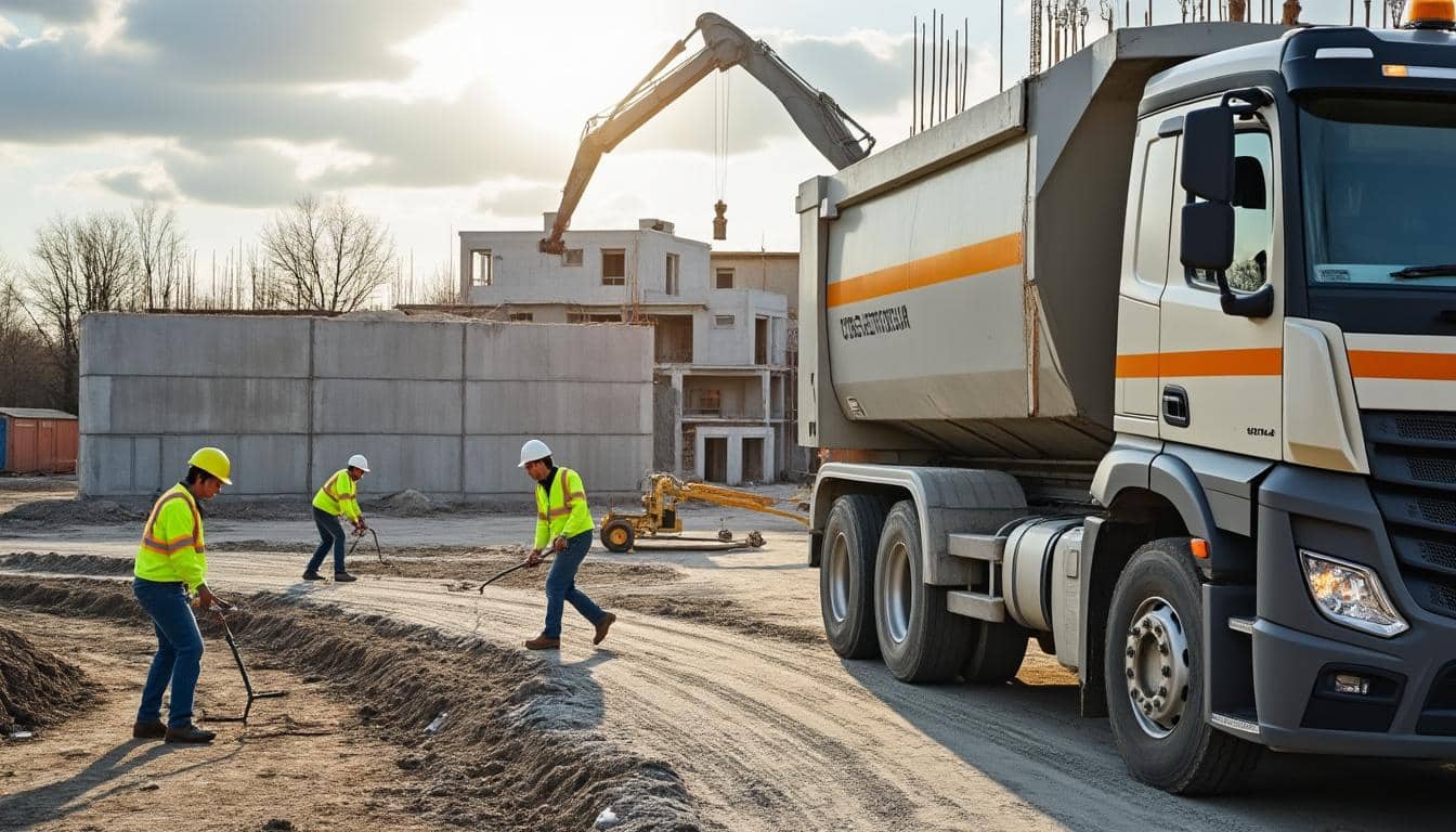 Optimiser les délais de livraison du béton pour la construction