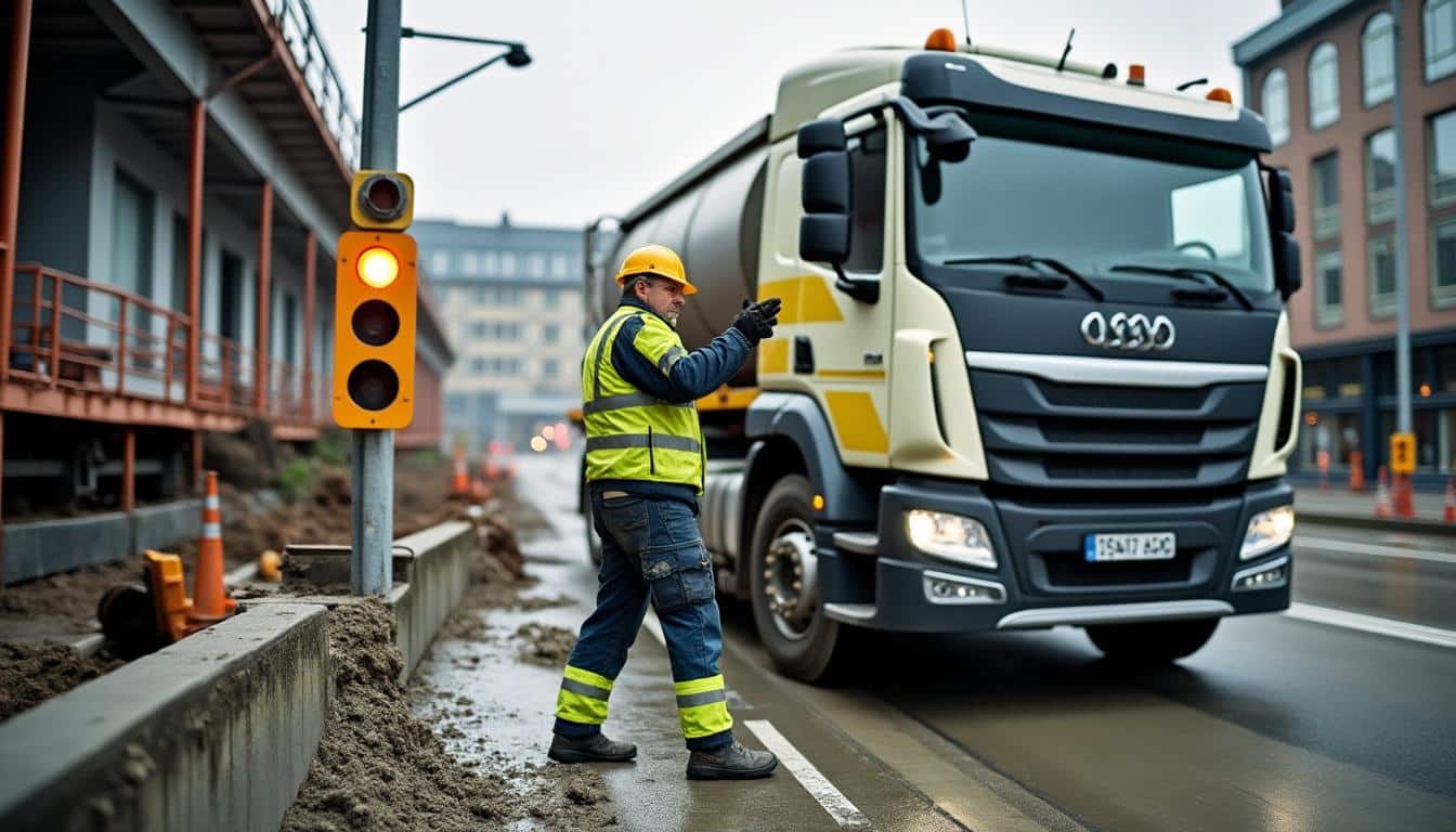 Sécurité du transport de béton par poids-lourds : bonnes pratiques