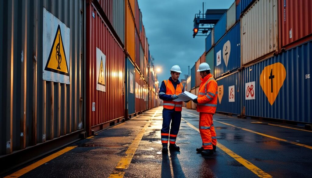 Tout savoir sur la réglementation du transport de marchandises dangereuses en fret maritime