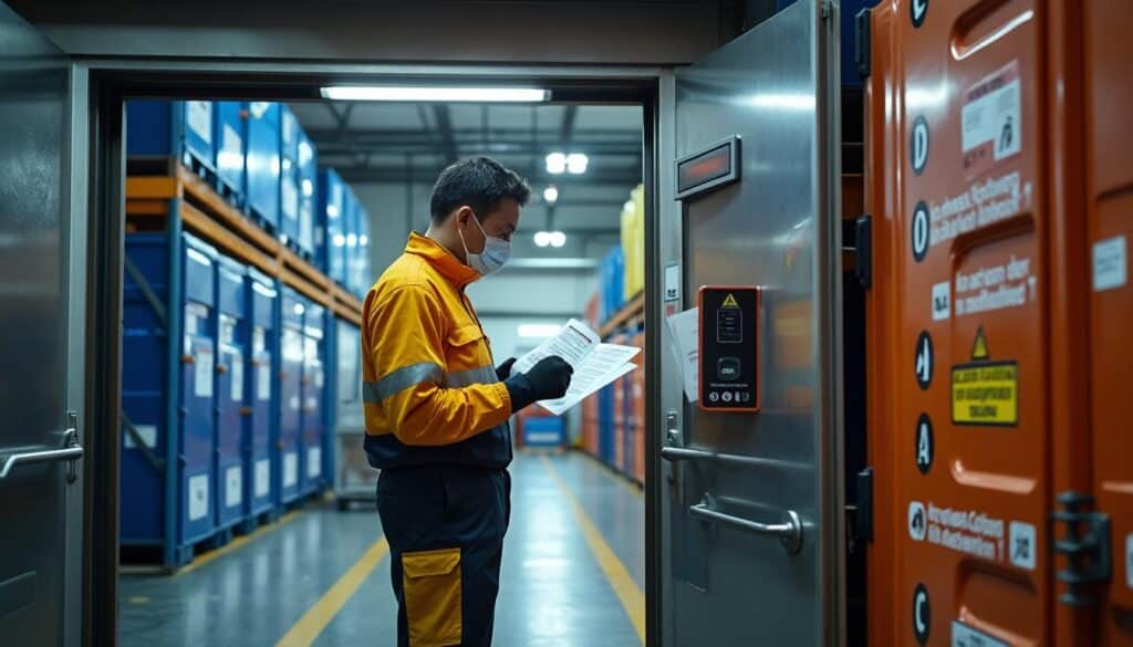 Comment les portiques de contrôle sécurisent l'accès aux marchandises dangereuses