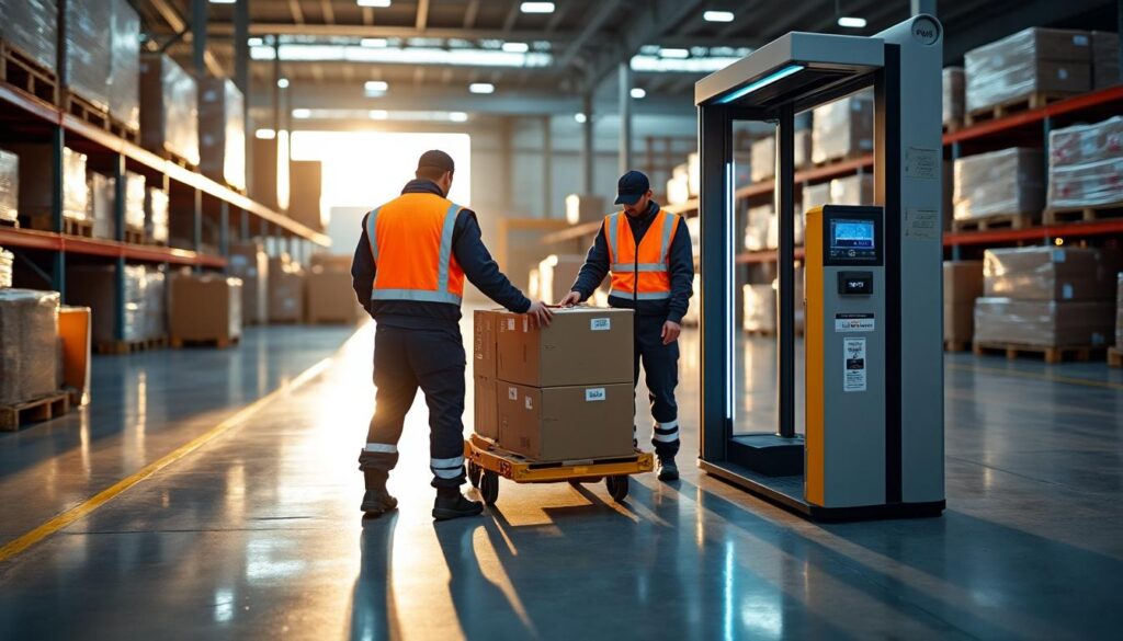 Zoom sur la sécurité des entrepôts logistiques grâce aux portiques de contrôle