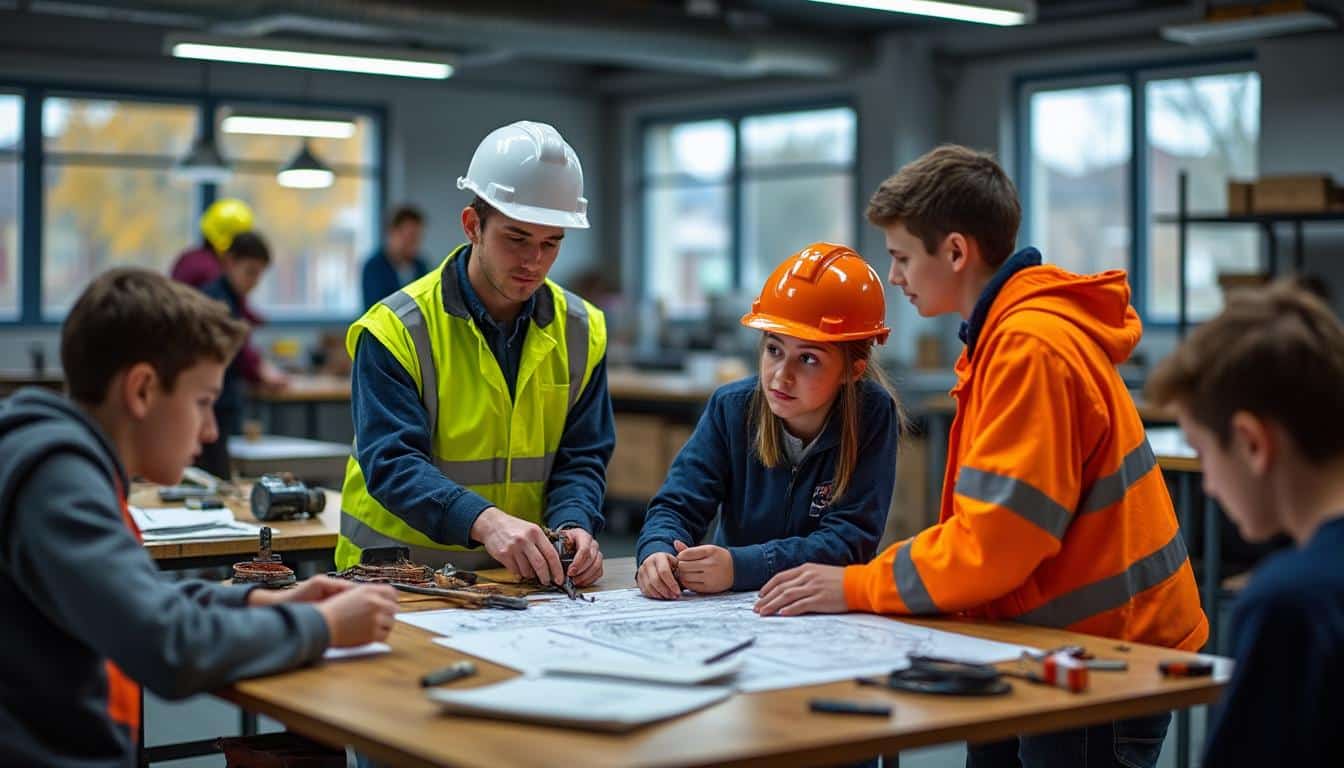 Illustration: Quelles formations le BTP CFA 33 à Blanquefort propose-t-il pour réussir son métier dans le BTP ?