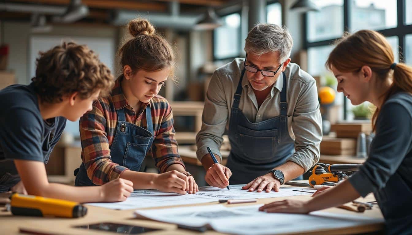 Illustration: Découvrez le rôle essentiel du centre de formation des apprentis du BTP à Sarreguemines dans la formation professionnelle