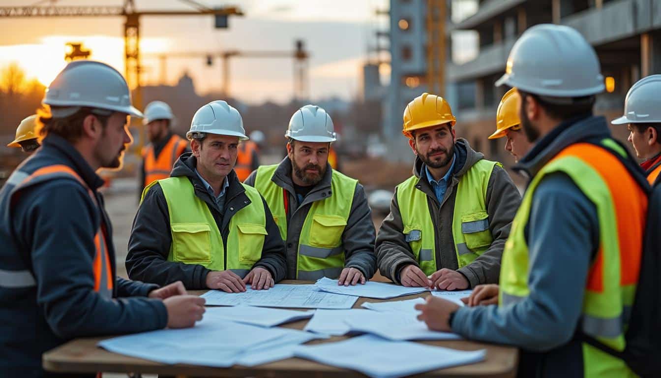 Illustration: Comprendre le rôle essentiel du comité social et économique dans le secteur du BTP