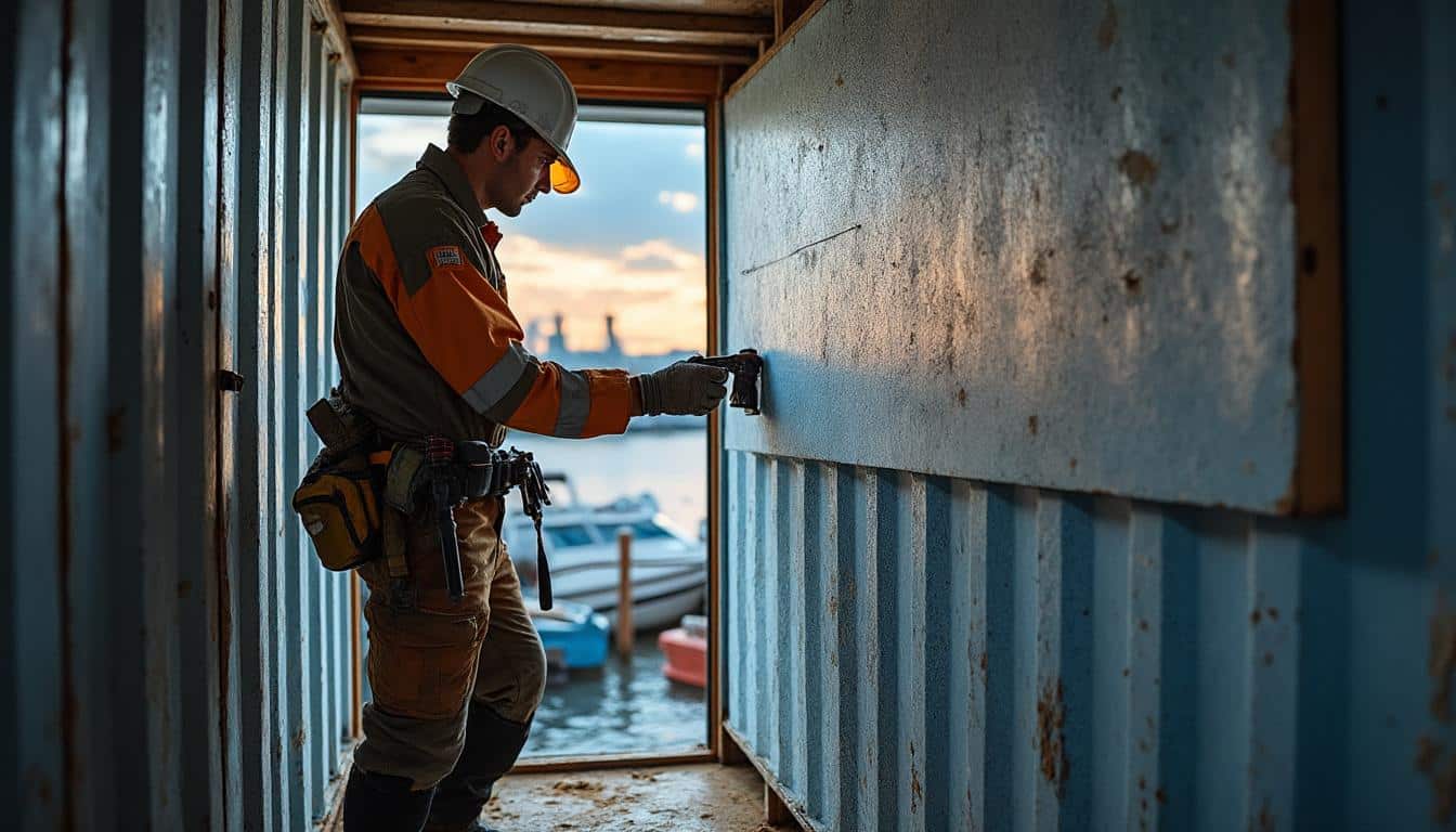 Illustration: Les matériaux isolants rigides et autres solutions pour bien isoler un conteneur