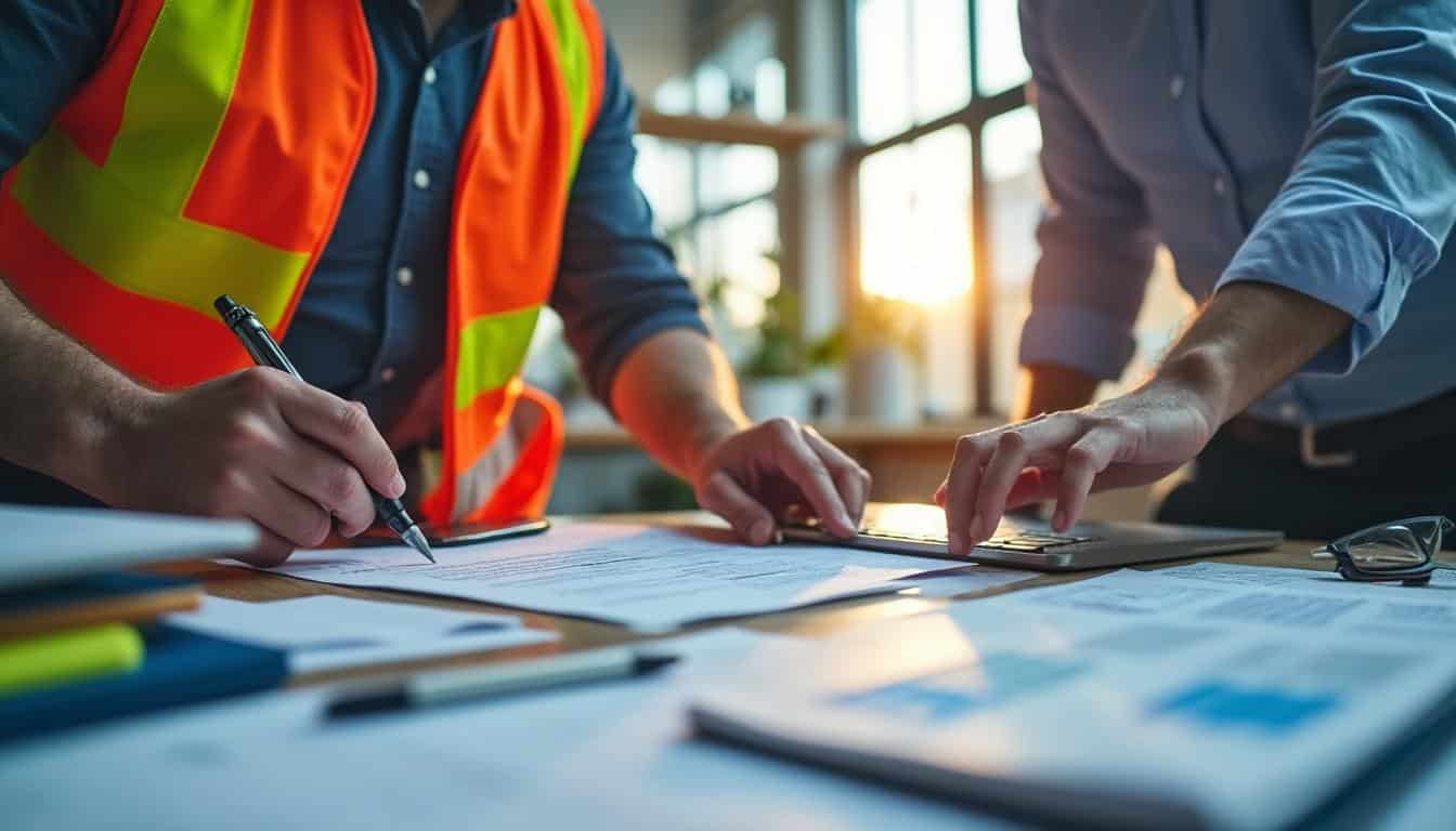 Illustration: Les démarches indispensables après un accident de travail avec PRO BTP