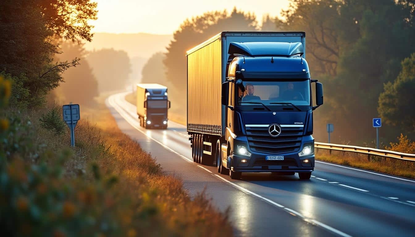 Illustration: Comprendre les bases du transport de marchandises par la route et ses alternatives