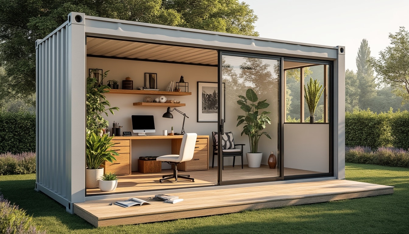 Illustration: Comprendre l’essentiel d’un bureau en container maritime