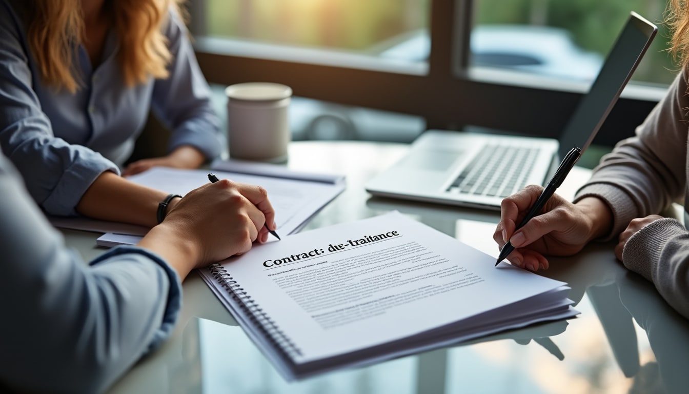 Modèle de contrat de sous-traitance : guide complet et conseils pratiques