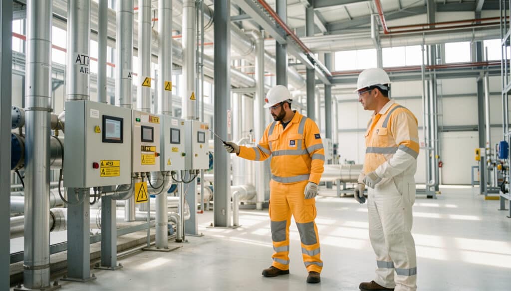 Normes ATEX et zones à risque en milieu industriel