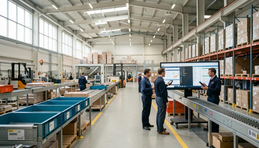Logistique industrielle et gestion des flux en usine